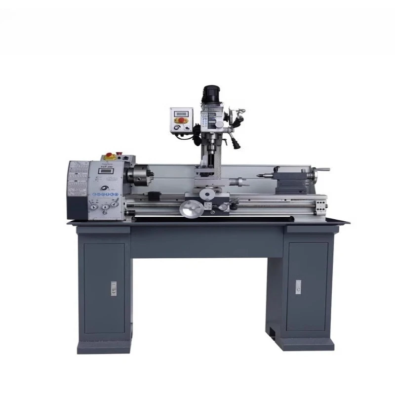 Multifunctional machine tool turning, milling compound machine tool 250 lathe drilling and milling metal lathe turning and m