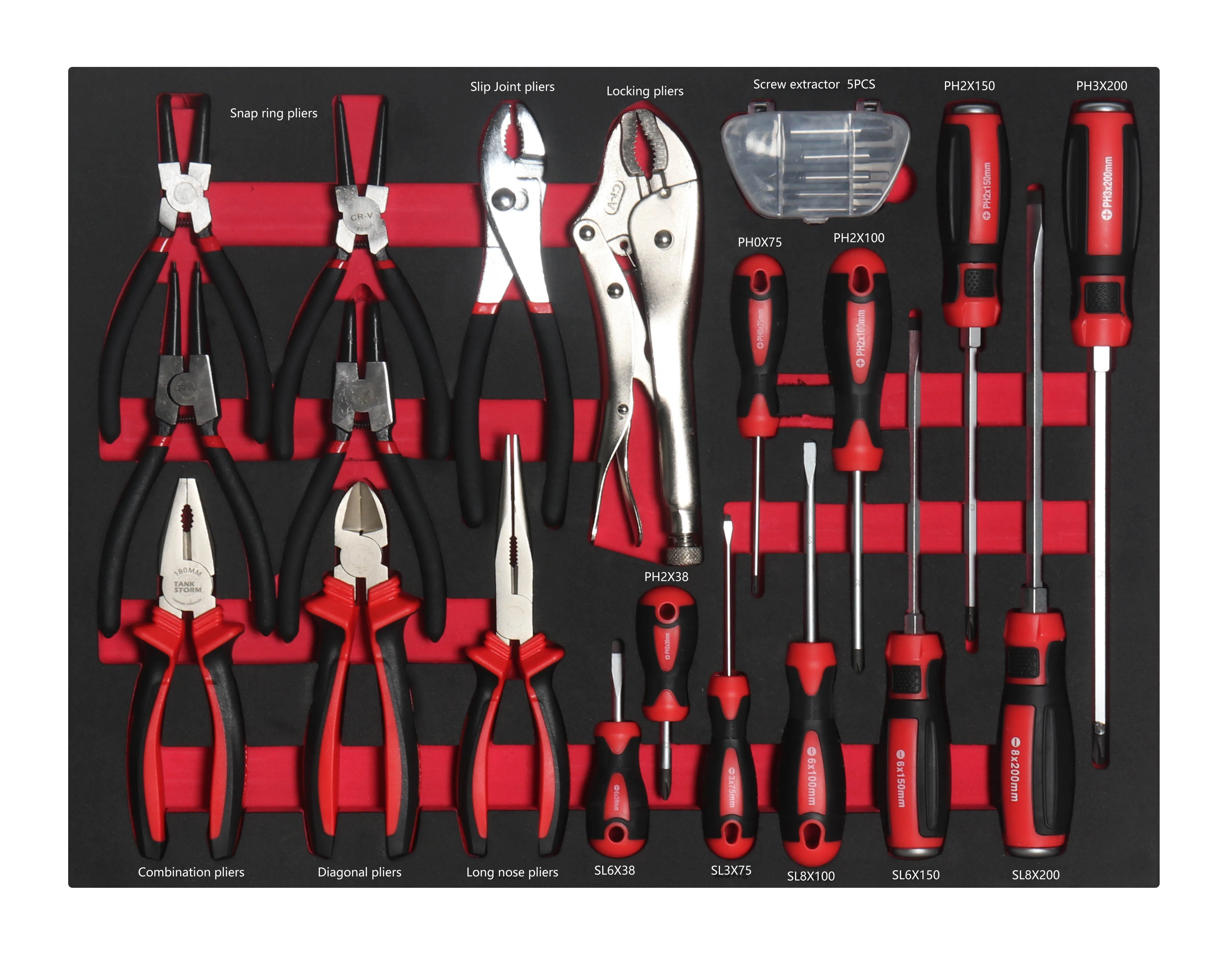 248-Piece Steel Iron Tool Box Hand Tool Sets Powder Coated Roller Cabinet Trolley Workshop Garage Storage OEM Customization