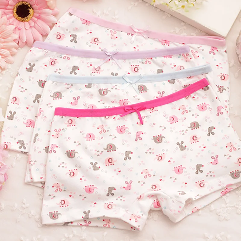 Baby Underwear Kids Cute Casual Comfortable Cartoon Underwear Elephant Print Cotton Underwear Shorts