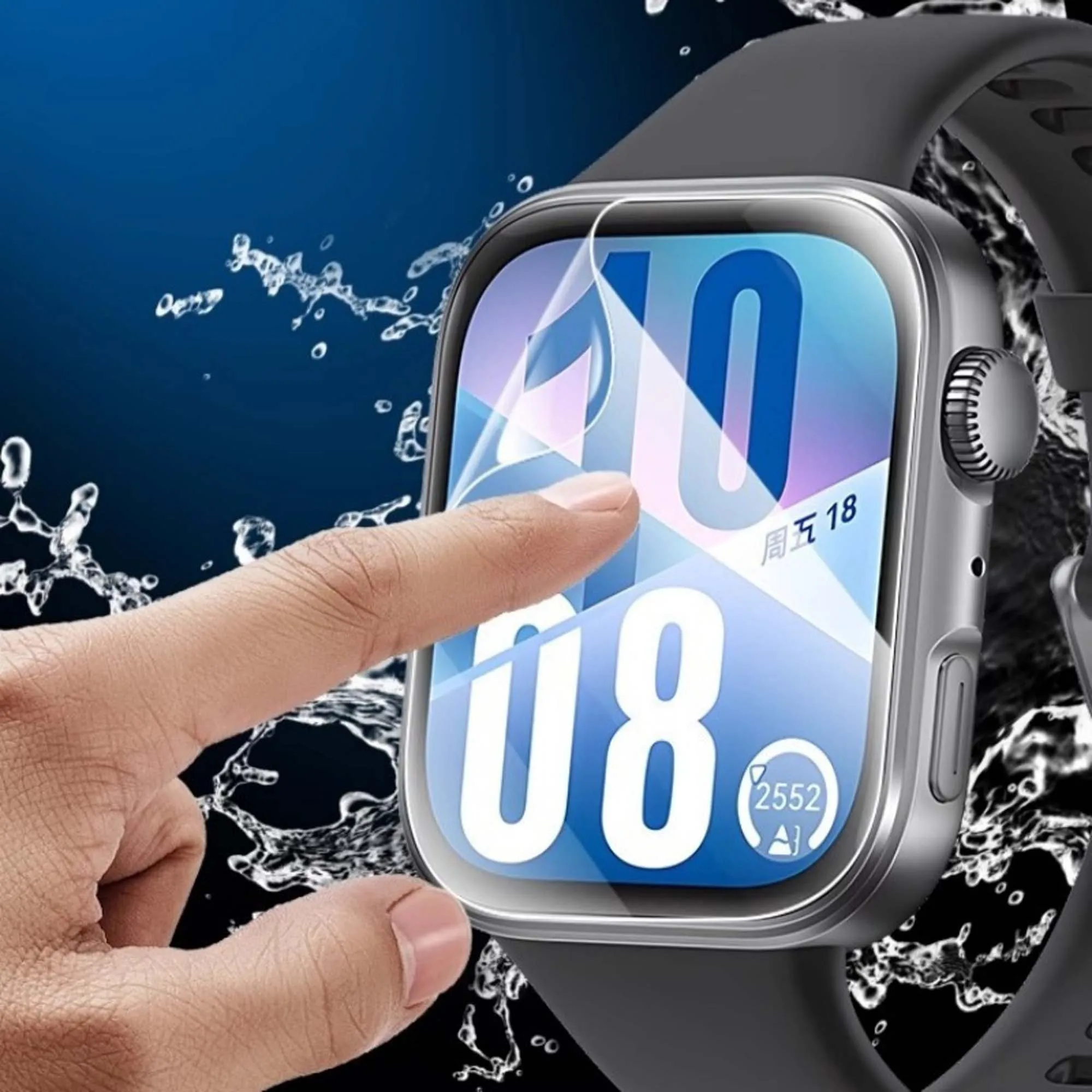 Мягкая защитная пленка для экрана Huawei Watch Fit 4, гидрогелевая защита от царапин, мягкая защитная пленка с полным покрытием для Huawei Fit 4 Pro