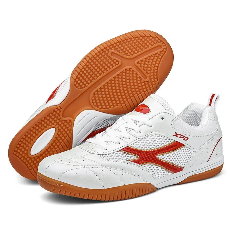 Luxe Merk Tafeltennisschoenen Mannen Vrouwen Blauwrode Badmintonschoenen Unisex Luxe Merk Sportschoen Koppels Rubber Gymschoenen Heren