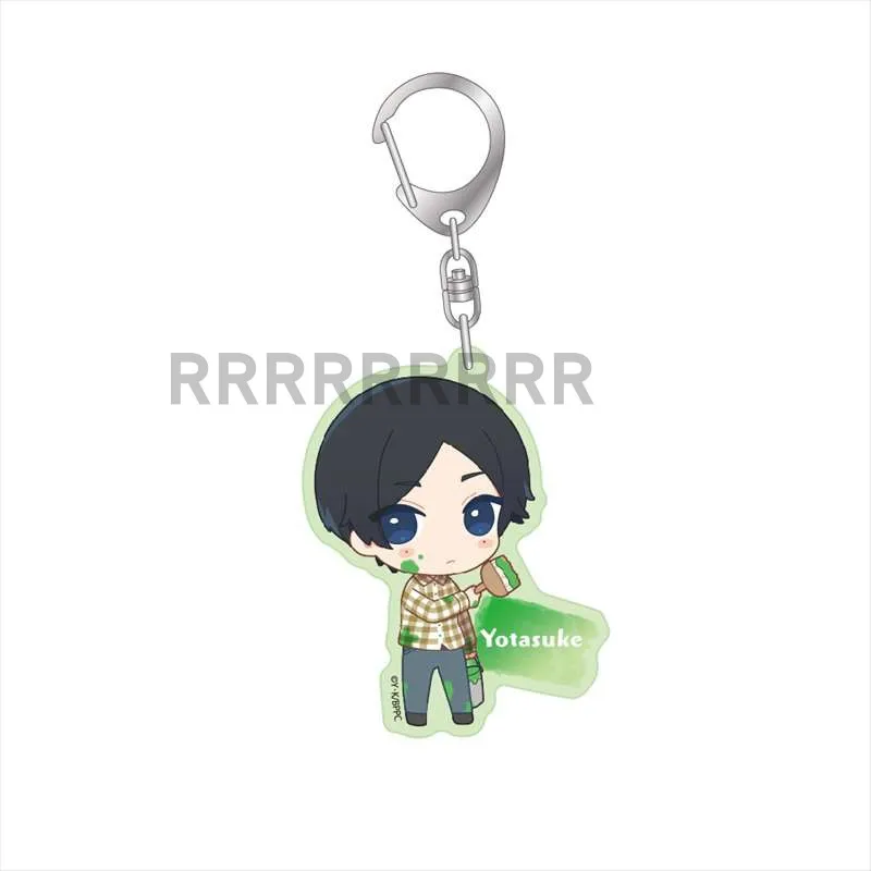 Ayukawa Ryuji Kuwana Maki Yaguchi Yatora Hashida Haruka Anime Keychain Doll Acrylic Keyring Pendant for Gift