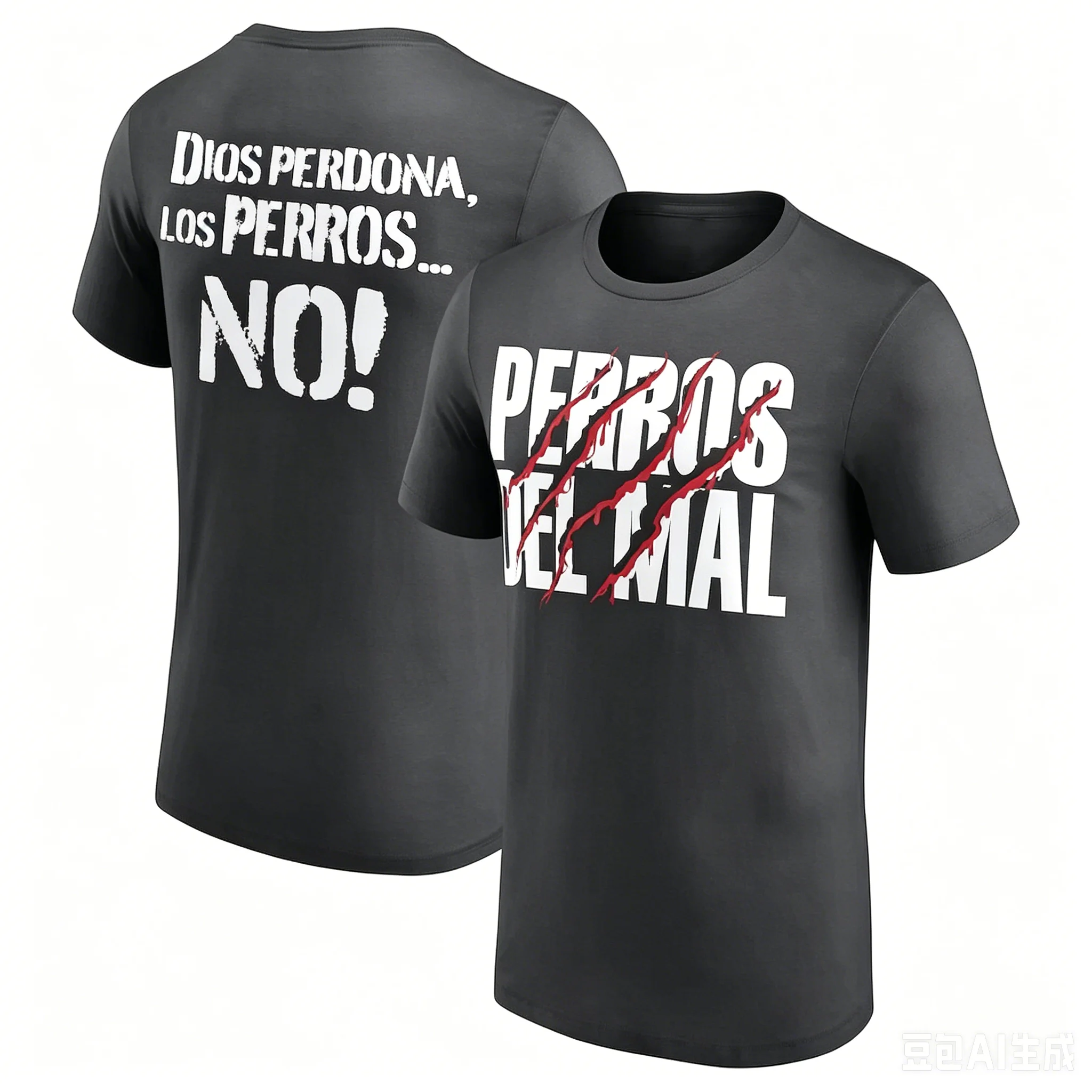 Los Perros Del Mal AAA Faction 2026 Printed Summer T-shirt 100%Cotton Men's Women's Popular Fashion Casual Y2k Tshirt