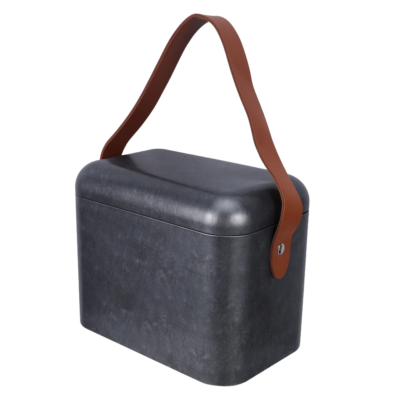 Caja de Almacenamiento Retro de Hojalata con Tapa, Estuche Metálico Portátil para Recuerdos, Joyería, Papelería, Colección de Souvenirs