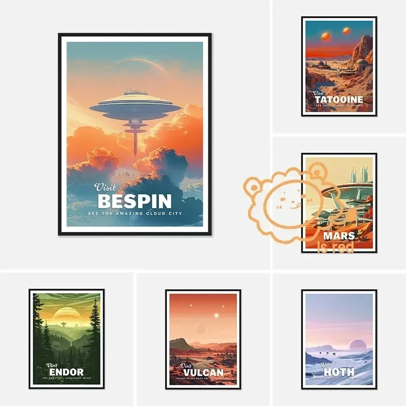 Travel Posters Moon…