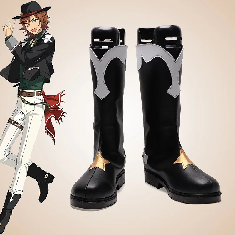 

Ensemble Stars 2 MaM Mikejima Madara, ботинки для косплея, карнавальная обувь, костюм на Хэллоуин и Рождество