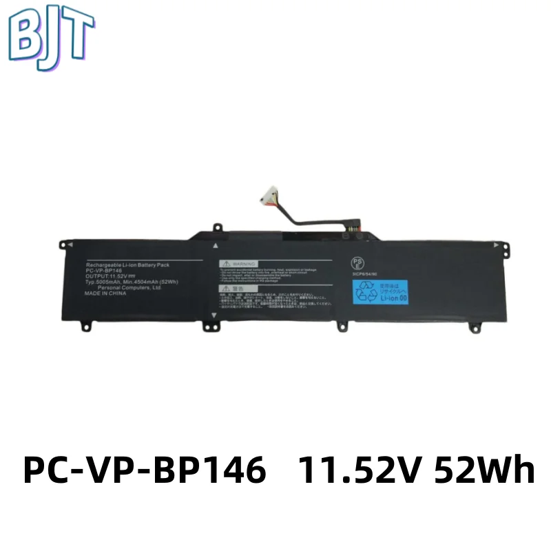 

11.52V 52Wh 5005mAh New 3ICP5/54/90 PC-VP-BP146 Laptop Battery Internal 6 Cell For NEC BP146 Notebook Tablet PC