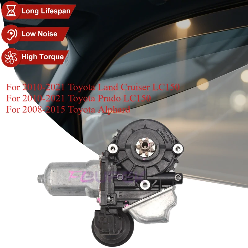 

BUPEK Car Power Window Motor for 2010-2021 Toyota Land Cruiser LC150 Prado LC150 Alphard Electric Glass Regulator Genuine Parts