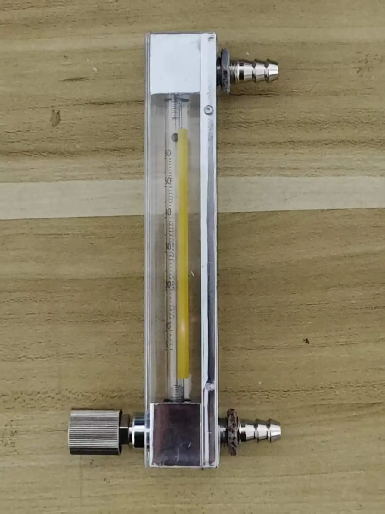 LZB -3, Glass Rotameter for Gas/Air Flow Meter with Control Valve. Small Measure Range, It Can Adjust Flow