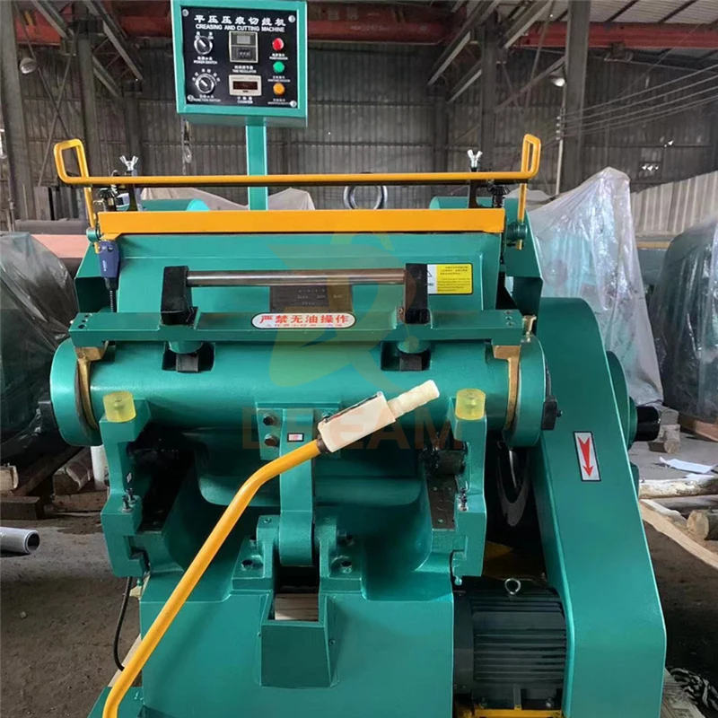 Paper Cartoon Processing Machine Manual Carton Die Cutting and Printing Slotting Machine