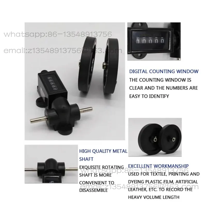 Brand New Z94-F measuring cloth roller counter running code meter measuring length mechanical counting meter spot