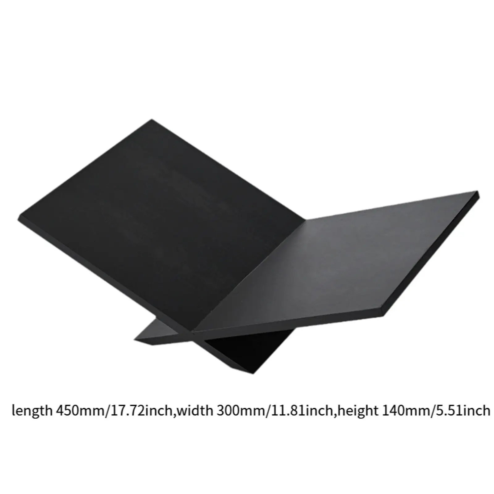 Book Stand for Reading Display Stand Lightweight Portable Compact Cookbook Holder for Office Desktop Magazines Cookbooks