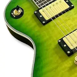 Classic 1959’ Slash Anaconda-Burst Gradient Green Electric Guitar 6-string Body Tuners High Standard Guitarra Custom Shop