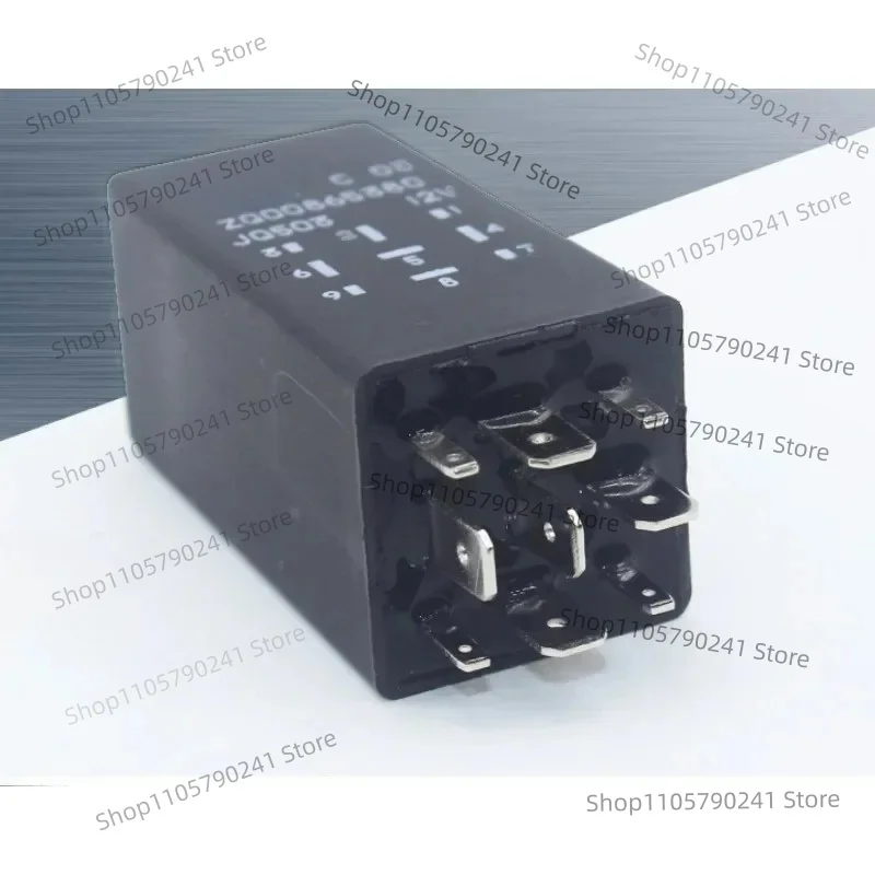 Hazard Warning Flasher Relay 9 Pin Dual Flashing Fit For Citroen C-Elysee 2003-2007