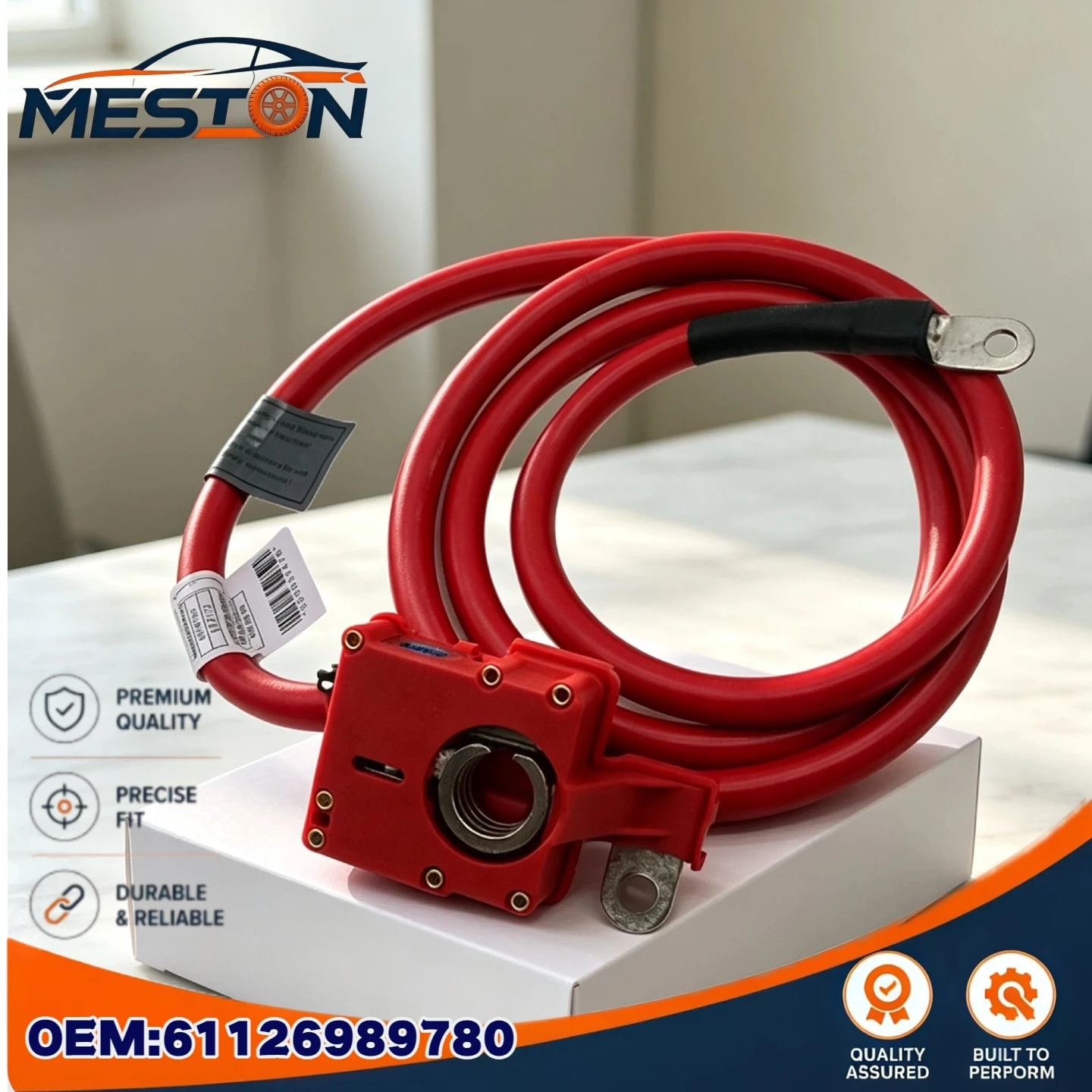 New Car Battery Positive Fuse Cable 61126989780 for BMW 5 Series E60 520d/520i/523i/525i/530i