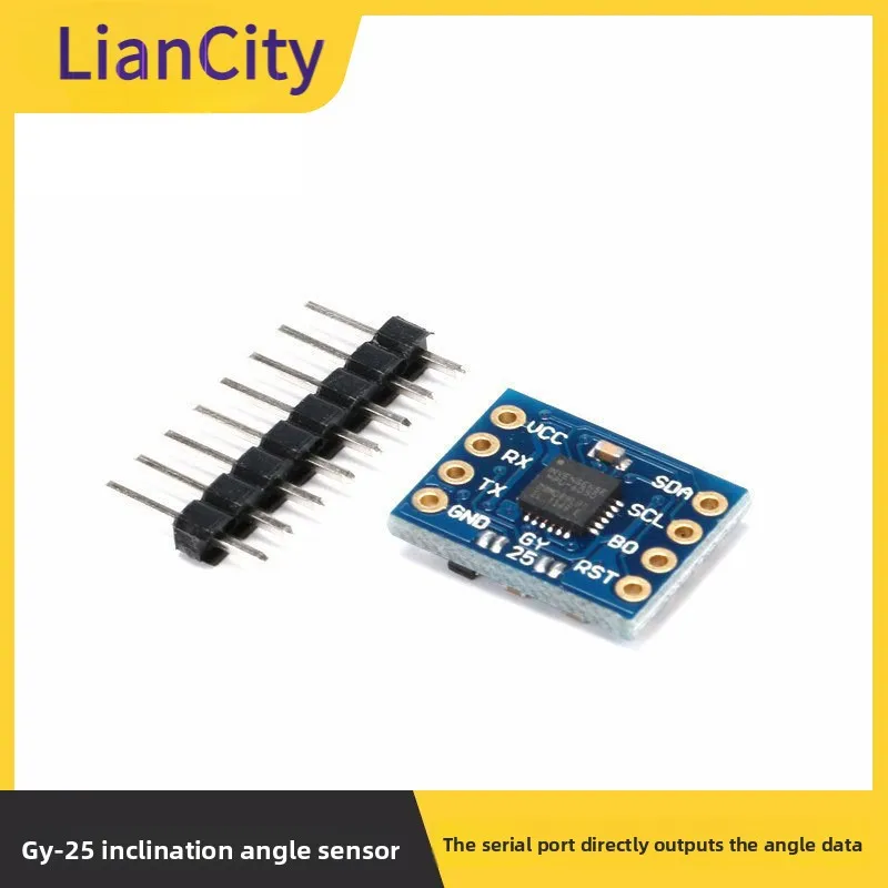 GY-25 Tilt Angle Sensor Module, Serial Port Direct Output Angle Data, MPU-6050 Based Module