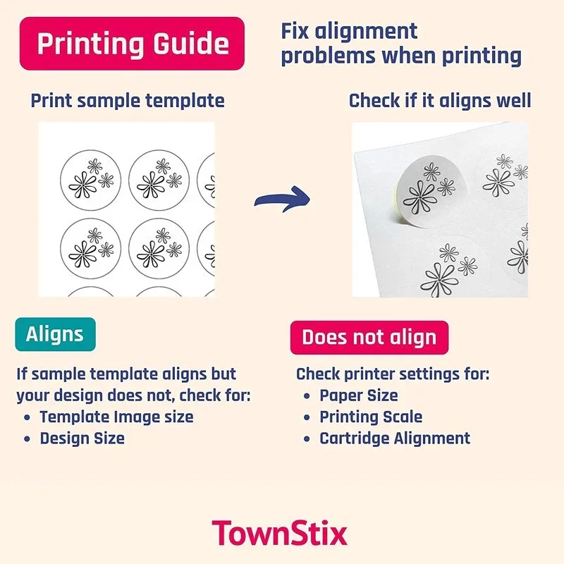 Etiquetas adhesivas redondas para impresora de chorro de tinta láser, 50 hojas, 2cm, 3cm, 7cm, 8cm, A4, blanco mate brillante