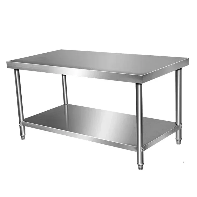 201-material Commercial Stainless Steel Work Table Working Table Restaurant SHANDONG Customized Kitchen Equipment wholesale