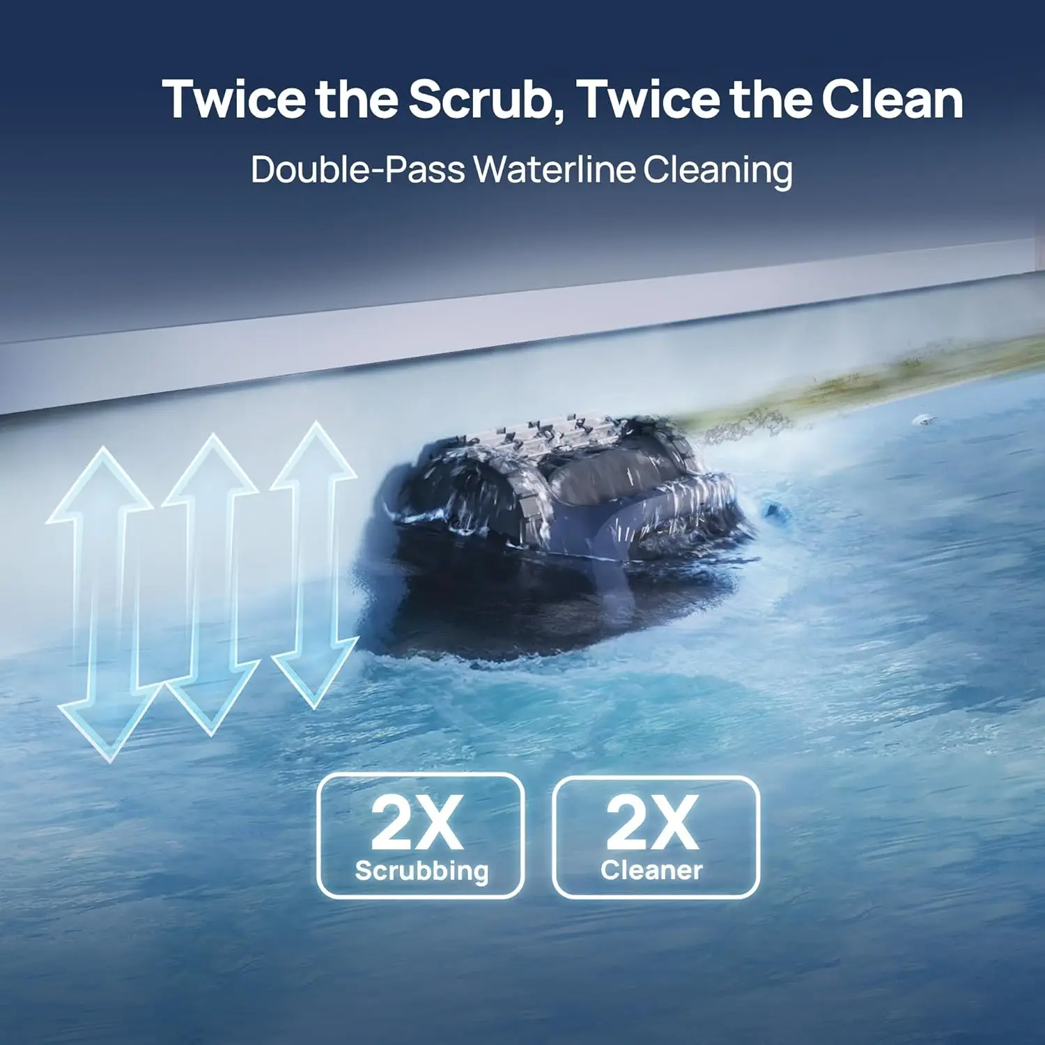 Beatbot AquaSense 2, Cordless Robotic Pool Vacuum Cleaner with Protection Cover, Smart Surface Parking