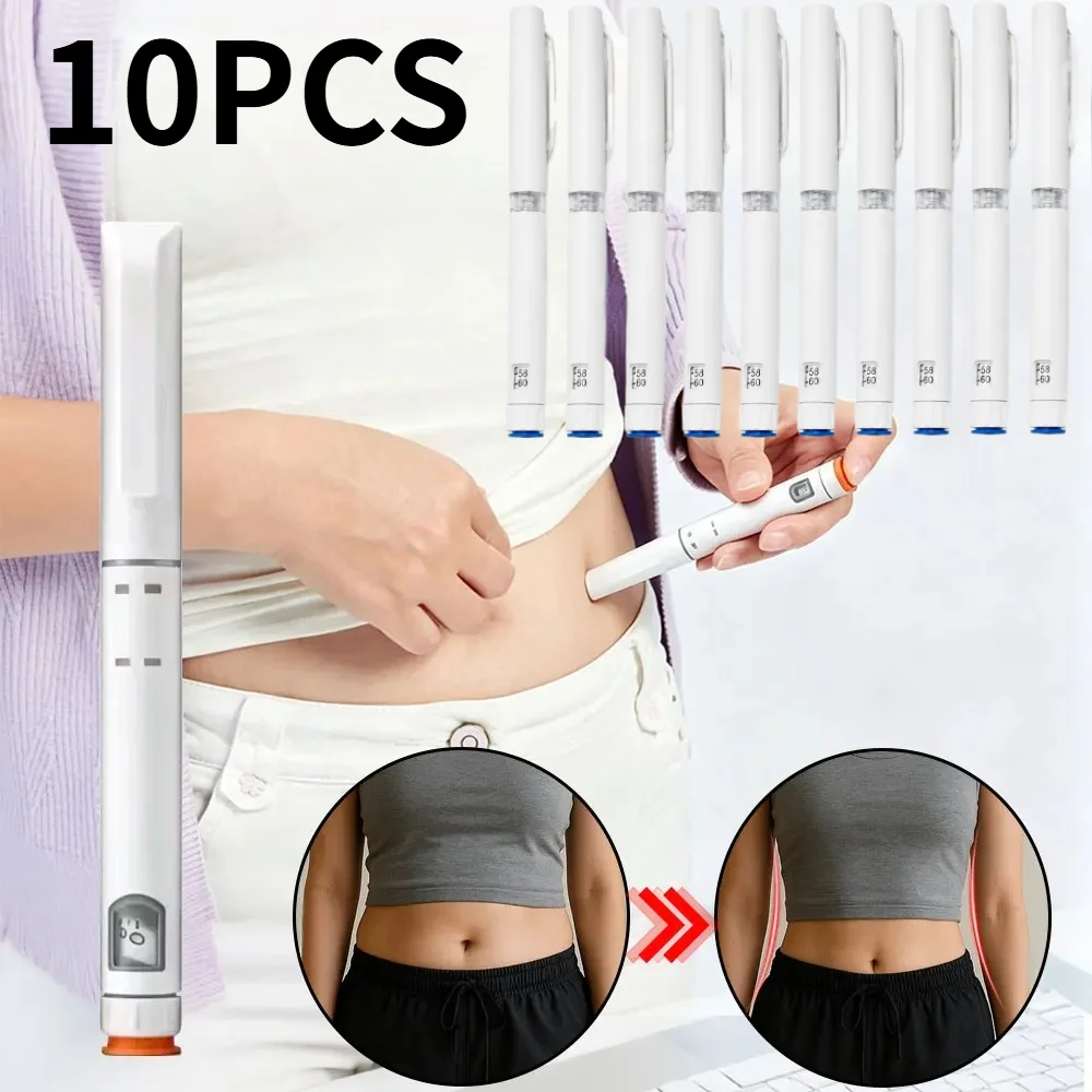 Disposable Injection Pen 3ml Cartridge Pen Injector 60IU Precise Dose Control Portable Insulin Pen Syringe Home Injection Device