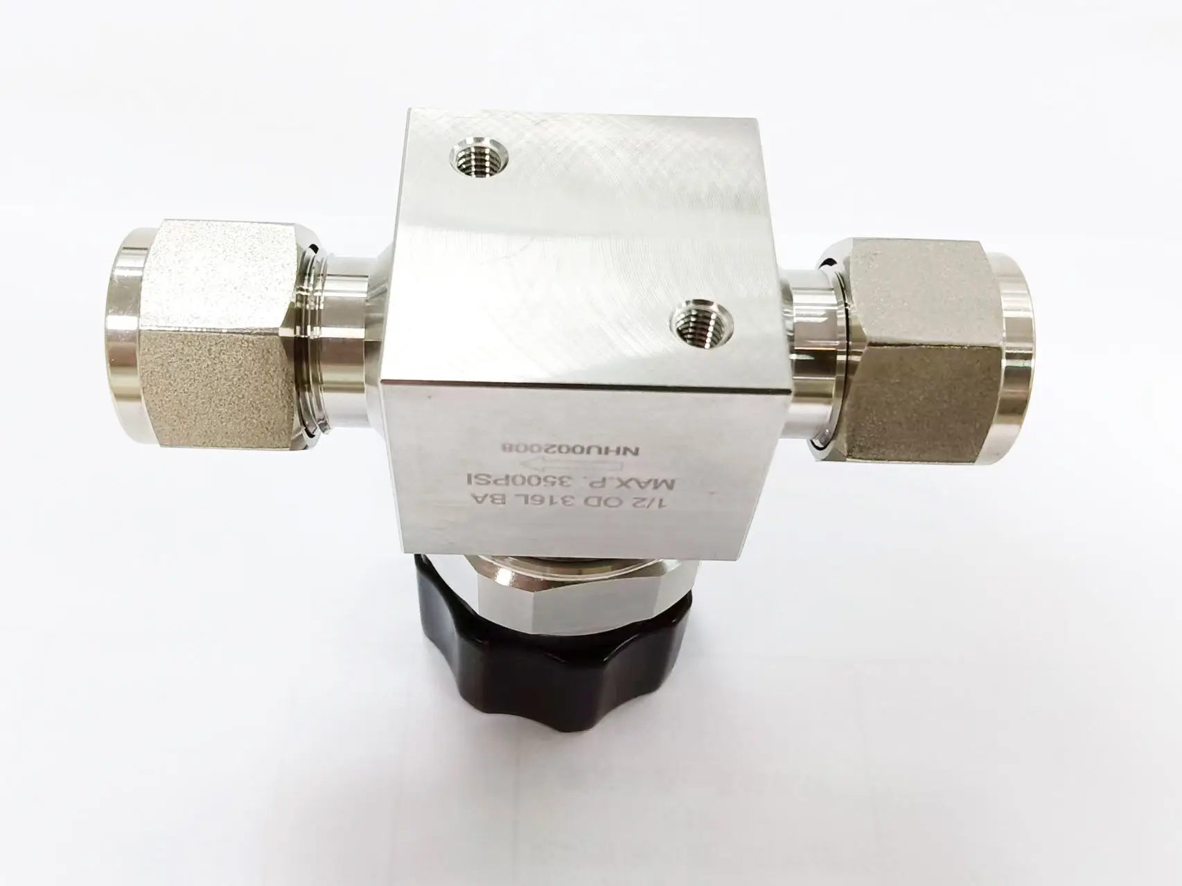 Valvola a membrana ad alta pressione in acciaio inossidabile Valvola di intercettazione manuale OEM ad alta temperatura personalizzabile