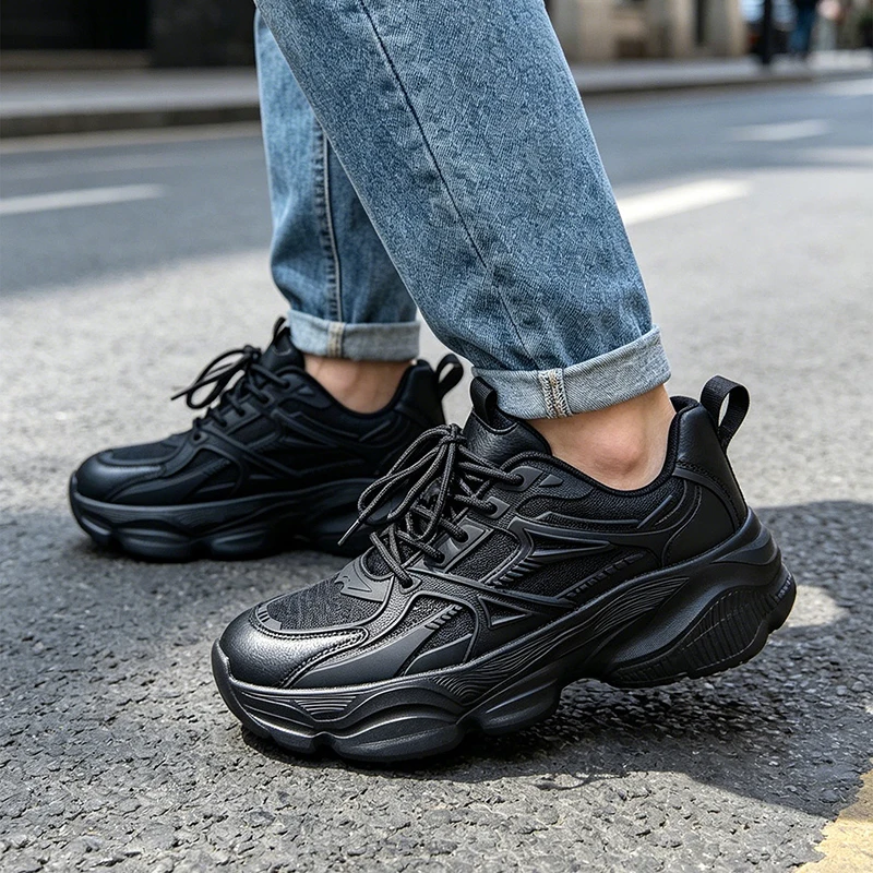 Chaussures de sport à platefor - Men Shoes Trainers avis et prix