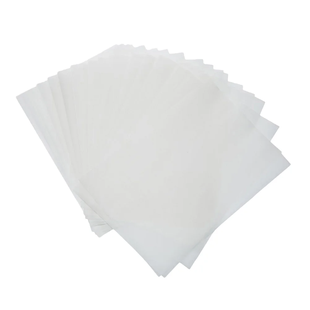 50 Pcs Translucent Tracing Paper for Drawing Disappearing Kids Stencil Litmus Transparent Crafts Sketching