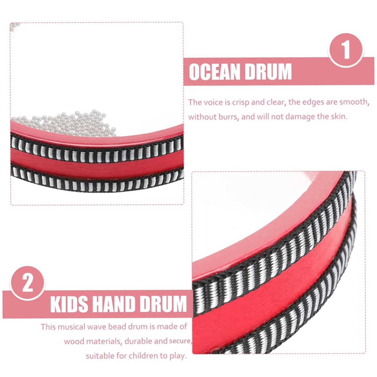 

BBA-Best-Selling Wave Drum Toys for Boys Kids Hand Drum Hand Drum Musical Instrument