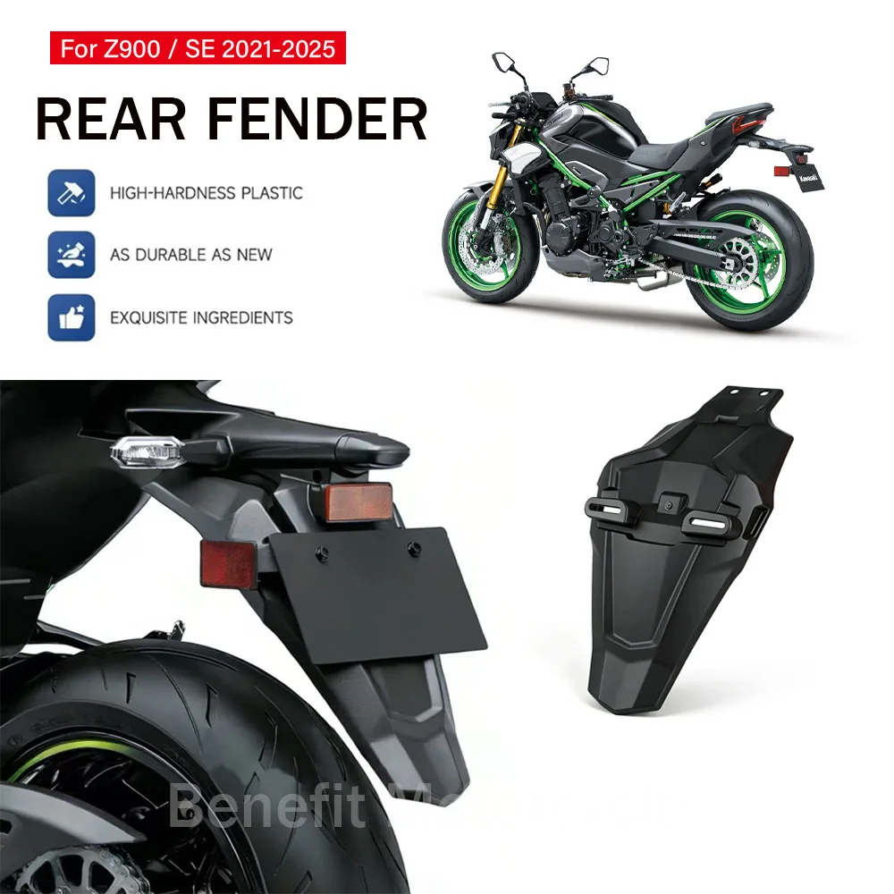 Guardabarros Trasero Extendido Para Kawasaki Z 900 Z 900 Se 2021-2025, Protección Contra Salpicaduras Y Polvo, Kits Negros, Nuevo Accesorio Para Motocicleta — -5%, 2.62€ Coupon, from 49.69€ – 5% descuento – €49.69