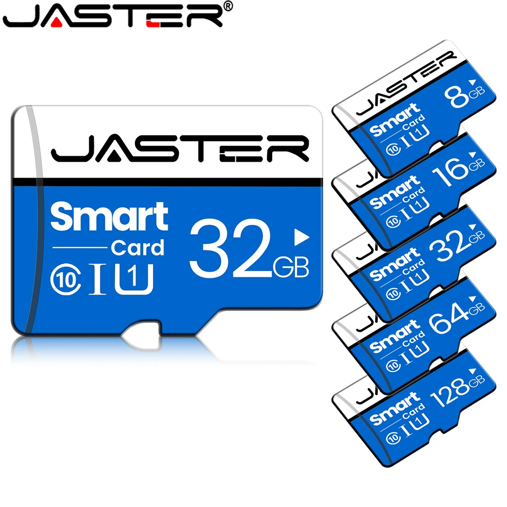 

JASTER White TF High Speed Read and Write Memory Card 128G SD File Storage 64G TF USB Flash for Camera 32G Free SD Adapter Gifts