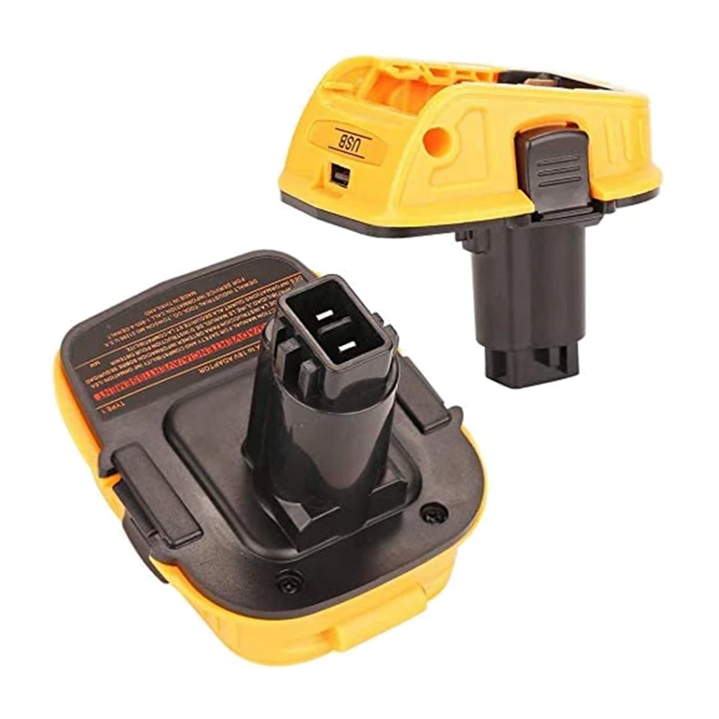 Adaptador de batería de conversión de herramientas DCA1820 de 18V a 20V para herramientas Nicd y Nimh de 18V