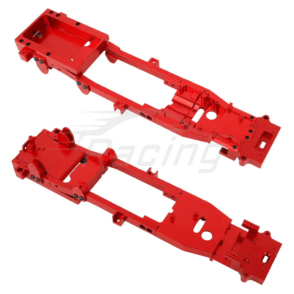 Metal RC Body Chassis Frame Kit Accessories Fits for WPL D12 1/10 RC Car DIY Truck Car Upgrade Parts