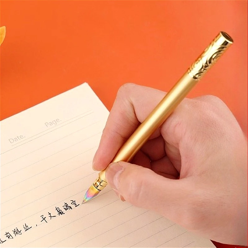 

Lanbitou Unique Design Luxury Fountain Pens Retro Hooded Nib EF 0.38mm Creative Ink Pen Cute Stationery School Supplies Gift