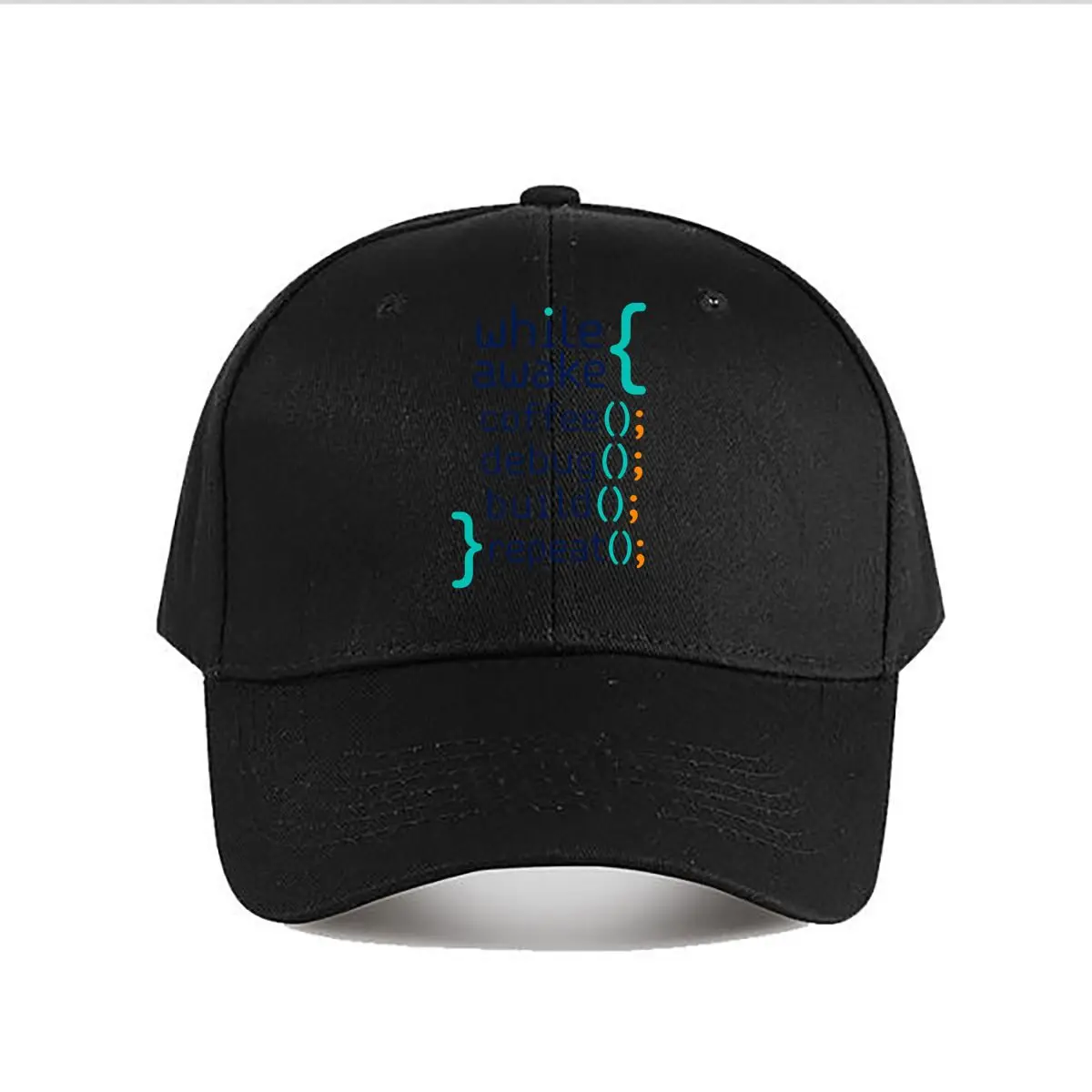 Casquette de baseball Coder Life Loop Syntax Quote Design, mode homme, chapeau de soleil, sports de plein air pour femme