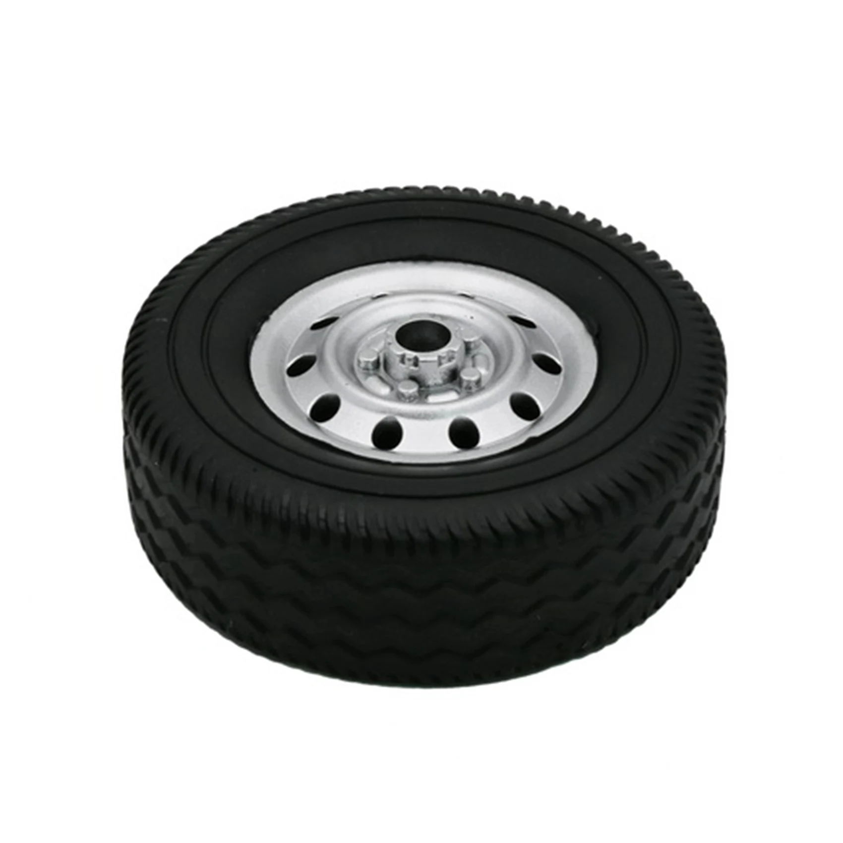 A48U 8Pcs Wheel Tire Tyre For WPL D12 1/10 RC Truck Car DIY Upgrade Spare Parts Accessories