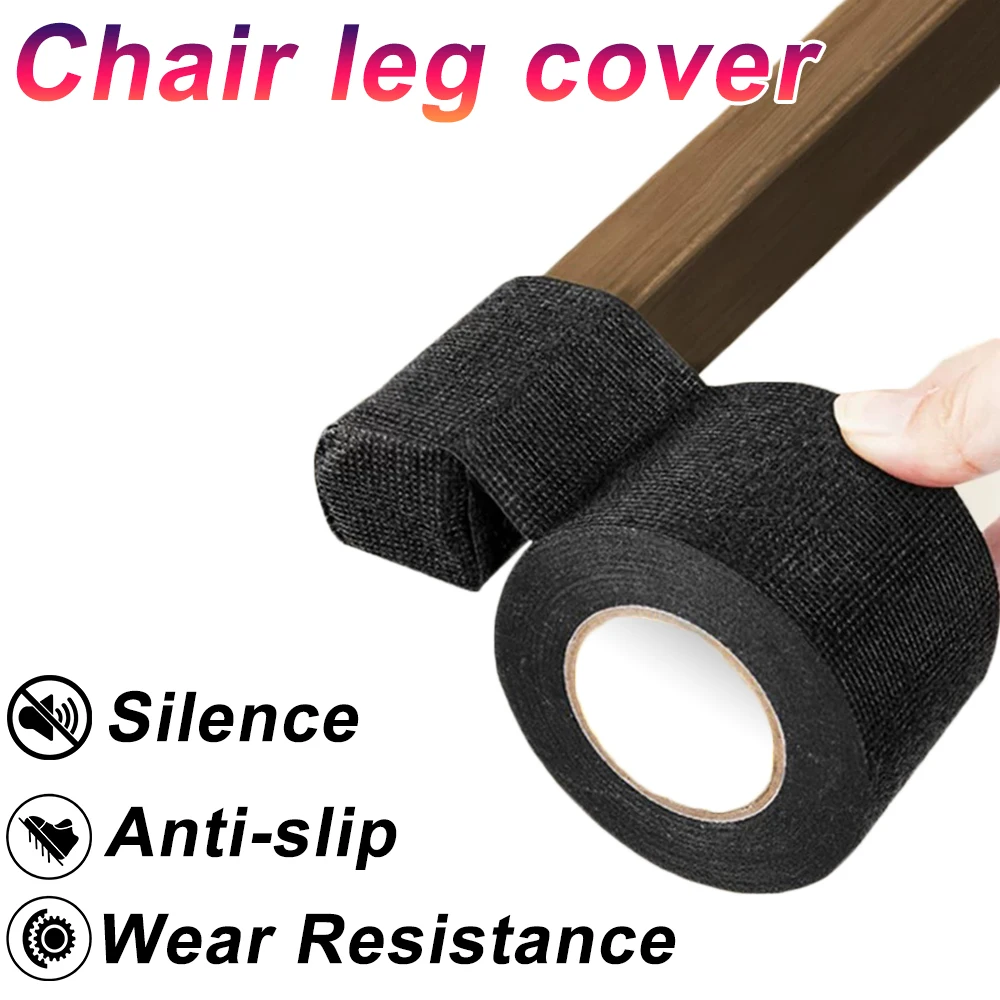 Electrical Tape Heat Resistant Wire Harness Bundle Insulation Auto Wiring Fabric Cloth Wrap Black Waterproof Cable Adhesive Tape