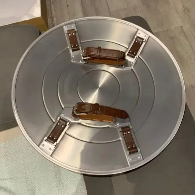 60cm Pełny Metalowy Tarcza Kapitana Ameryki Wersja Idealna Niepomalowane/Pomalowane Broń Cosplay Kostium 1/1 Rekwizyty na Imprezę