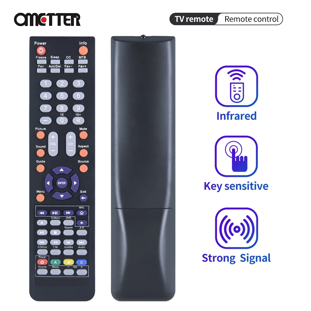 Nowość dla Sceptre pilot do telewizora sterowanie 142022370015 ° c E165bd-mq E195bd-Smqr E205bd-Smqc e248bd-fmqr E 325 X d-mqr e325b