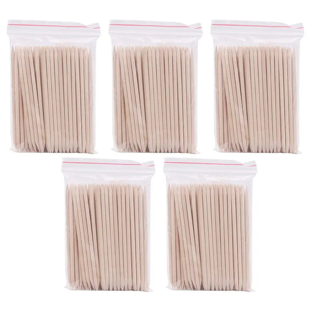 

500 Pcs Nail Sticks Beauty Waxing Smooth Beauty Wood Sticks Surface Durable Home Use Manicure
