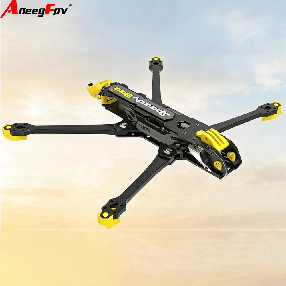 

SpeedyBee Mario Fold 8 inch FPV Frame KIT DC Long Range Frame For 2807 Motor O3 Air Unit for RC Racing Drone Quadcopter kit