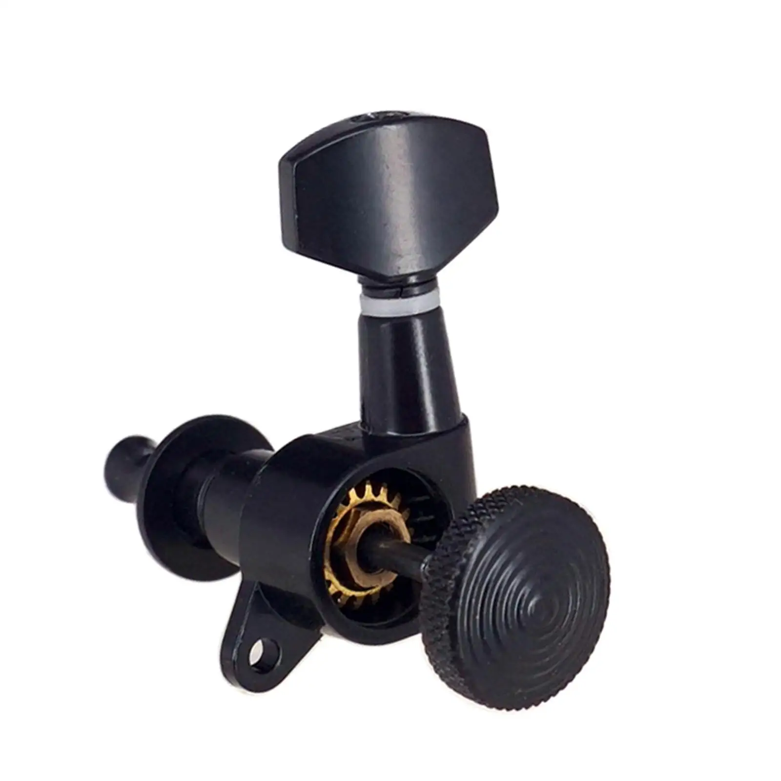 Metal Guitar Tuning Pegs Locks 6 Inline Machine Heads for Electric Guitar Precise Tuning Parts Tool