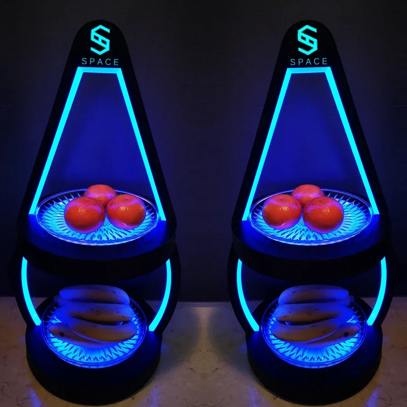 Bar Luminous Fruit Plate for KTV Nightclub