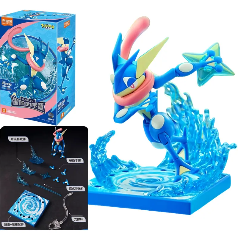 BLOKEES Pokémon Ceruledge Greninja Actionfigur Sammlerstück mit Beweglichen Gelenken Modell Zusammengebautes Spielzeug Geburtstagsgeschenke – Detail 8
