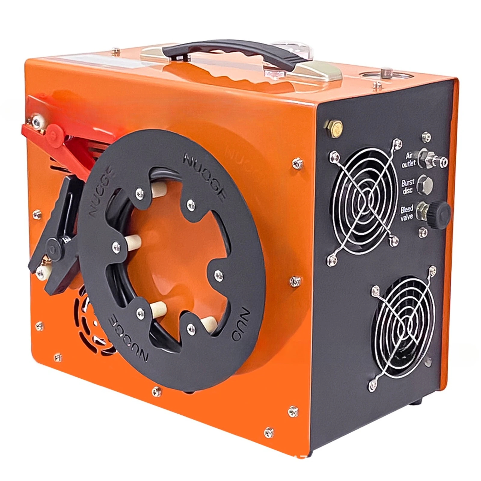 Water-air-cooled automatic shutdown Electric high-pressure inflator 30mpa High-pressure air pump 30mpa Built-in transformer