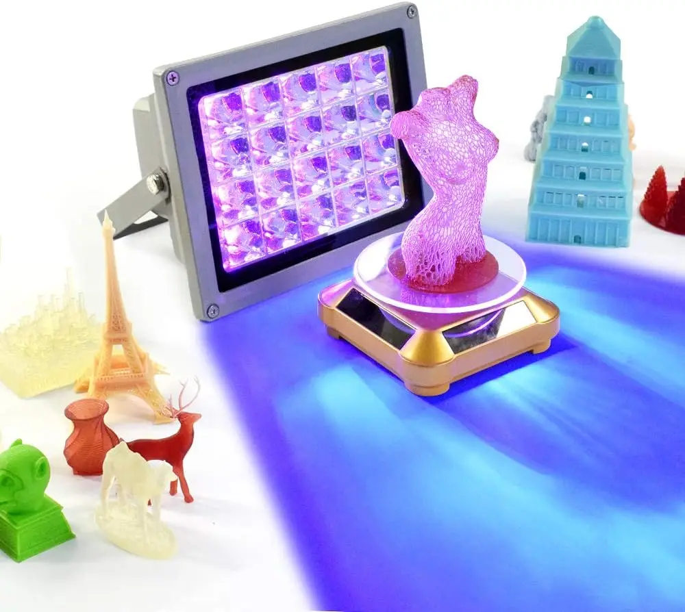 405nm UV Resin Curing Light for SLA/DLP 3D Printers with 20W Power, Fast Solidification