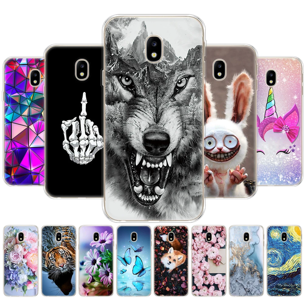 Phone Case For Samsung Galaxy J7 2017 j5 2017 j3 2017 bag Soft TPU silicon shell for Samsung J730  j530  j330  back cover marble