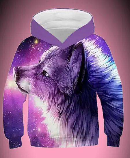 

25/26Street Style Large Size Hoodie Sweatshirt Couple Matching Digital Print Casual Loose Fit Men's Clothing From Mainland China