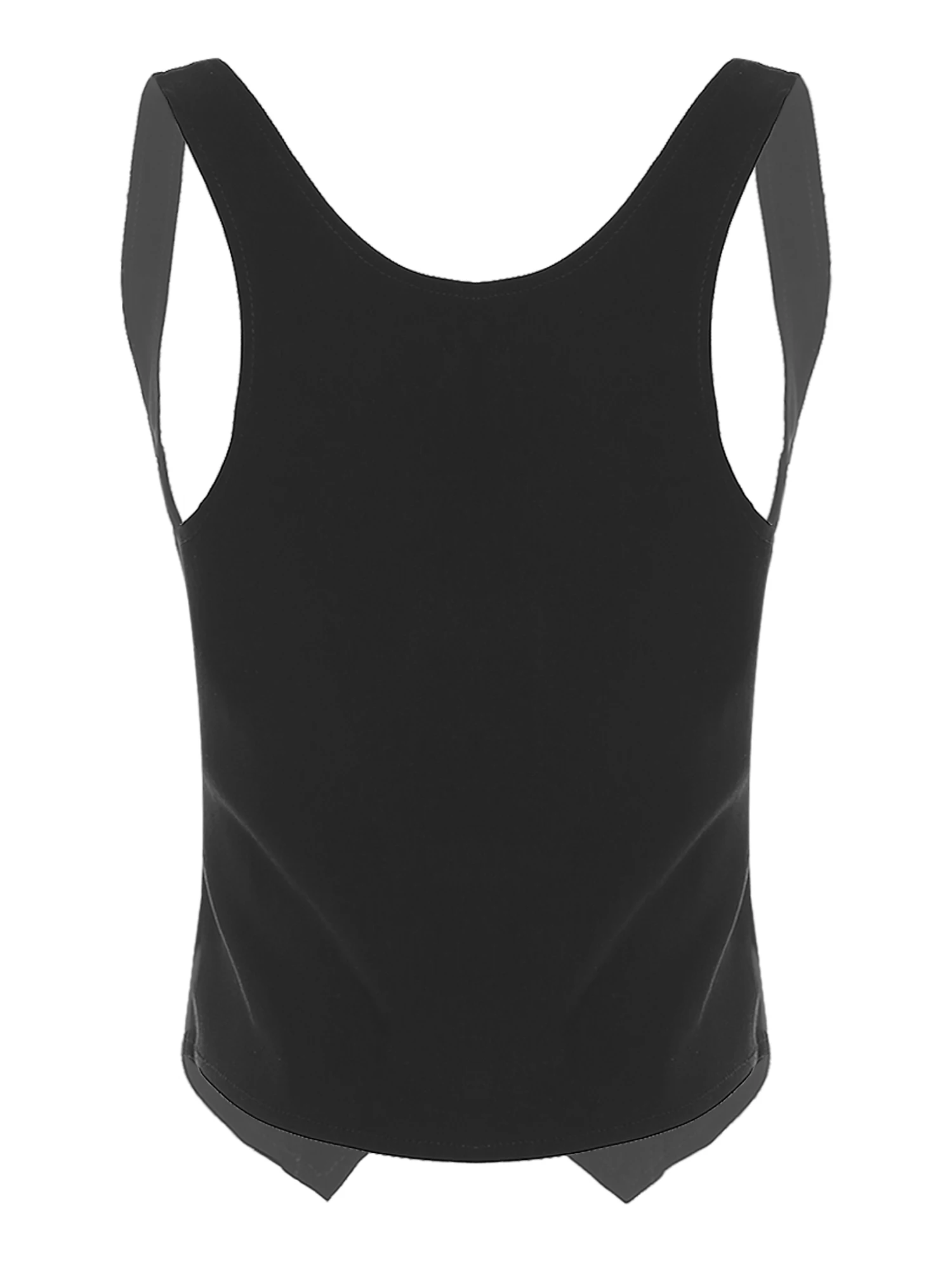 Gilet versatile da donna senza maniche con bottoni sul davanti, gilet slim fit, canottiere per lavoro d'ufficio, abbigliamento casual