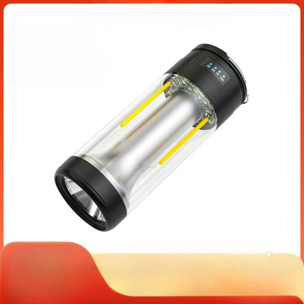 

3-in-1 Multifunctional Camping Light Rechargeable Magnetic Warning Work Light for Outdoor Tent Camping Emergency Activities