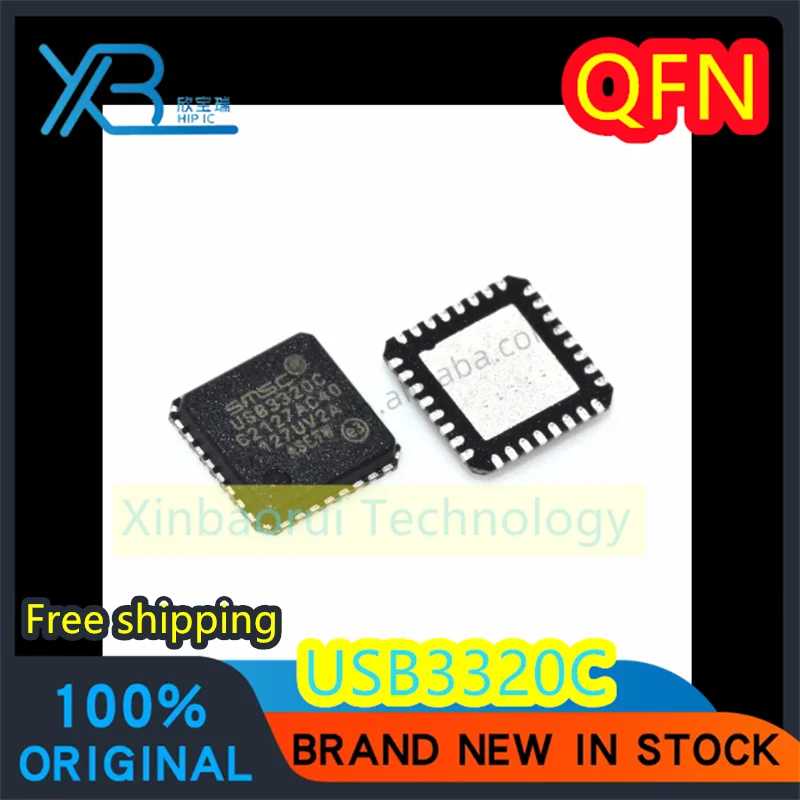 

(10/50pieces) USB3320C-EZK-TR USB3320C USB driver receiver controller QFN-32 100% new original spot electronics Free shipping
